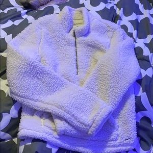 Hollister fluffy sweatshirt